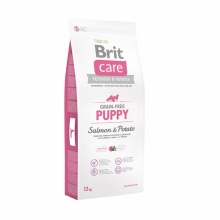 Brit Care Grain Free Puppy Salmon & Potato - сухий беззерновий корм з лососем і картоплею для цуценят від 4 тижнів до 12 місяців